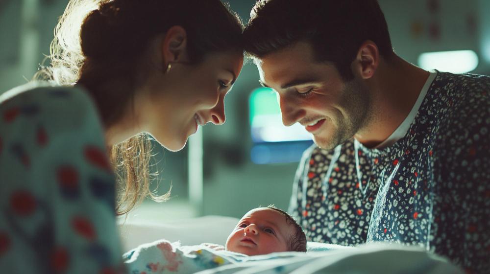 mama,tata i beba